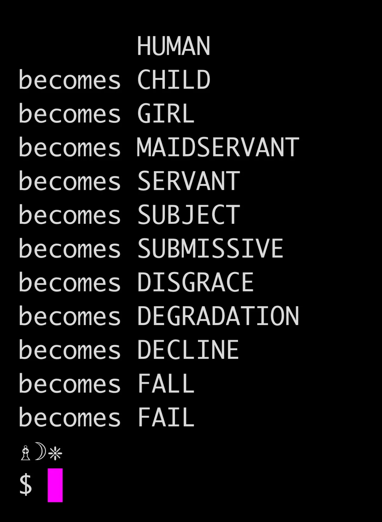 Recursynonym